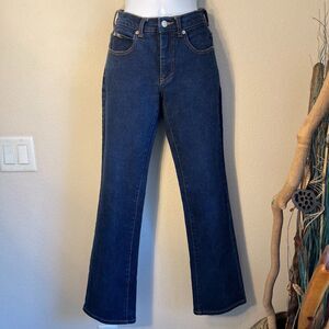 Revolt Bootcut Flare Jeans Dark Wash Mid Rise Stretch Denim Size 3